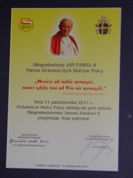 Patron Jan Paweł II1